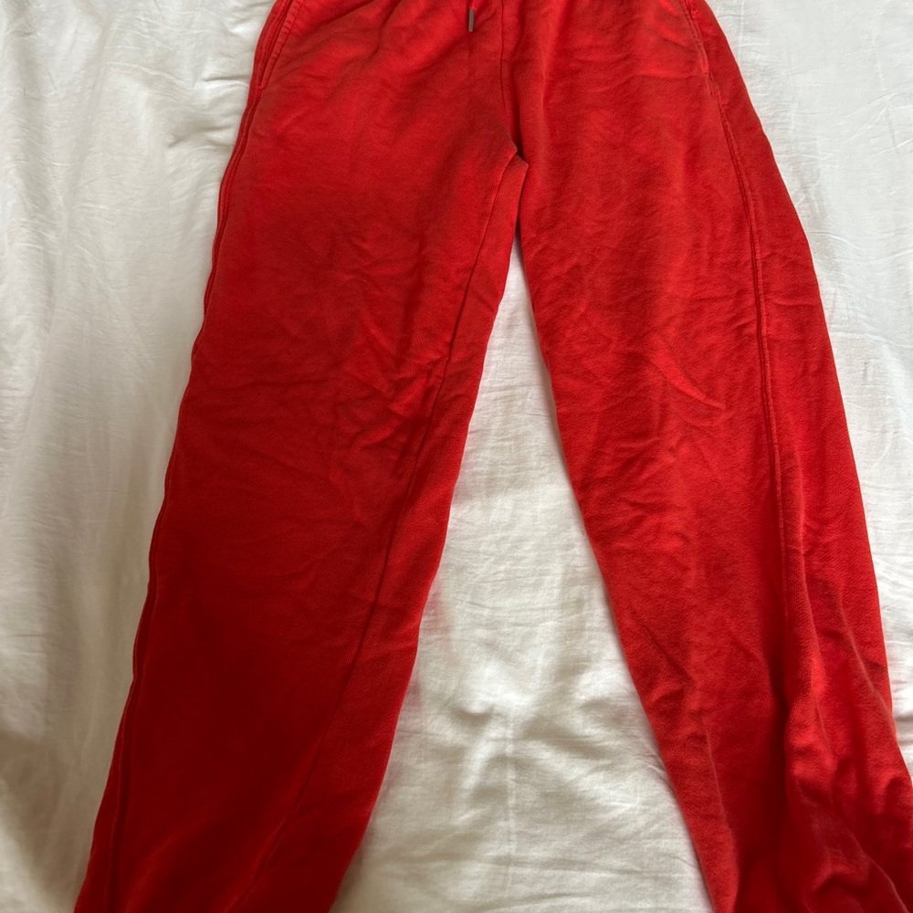 Aerie Red Sweatpants